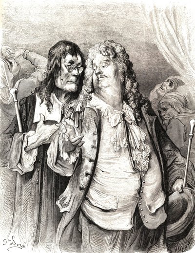 Lékaři, 19. století. od Gustave Dore