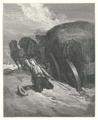 La Fontainovy bajky: (rytina) od Gustave Dore
