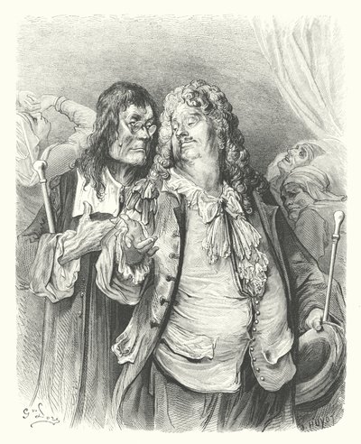 La Fontainovy bajky: (rytina) od Gustave Dore