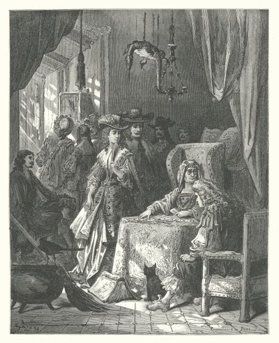 La Fontainovy bajky: (rytina) od Gustave Dore