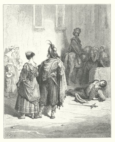 La Fontainovy bajky: (rytina) od Gustave Dore