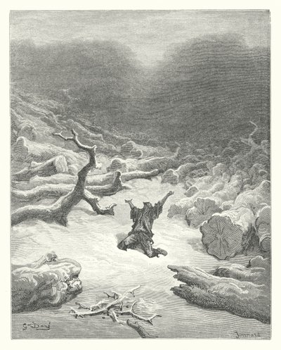 La Fontainovy bajky: (rytina) od Gustave Dore