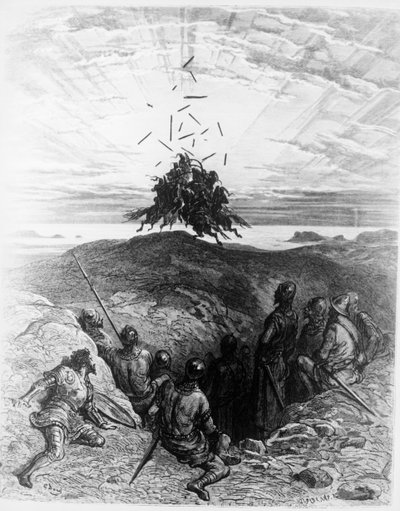 Frenzy of Orlando od Gustave Dore
