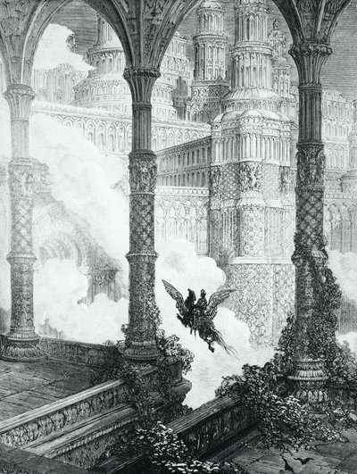 Frenzy of Orlando od Gustave Dore