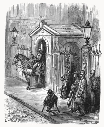 "Hlídky koní", 1872. od Gustave Dore