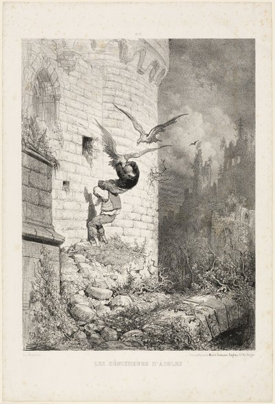 Lovci orlích hnízd od Gustave Dore