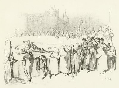 Boží soud (hlubotisk) od Gustave Dore