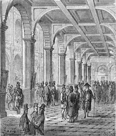 „Královská burza“, 1872. od Gustave Dore