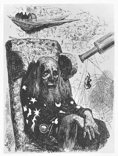 Astrolog Herr Trippa, ilustrace z 