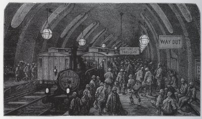 Dělnický vlak - od Gustave Dore