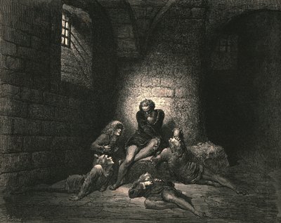 Pak, aby nebyli smutnější, jsem udržel ducha v klidu, c1890. od Gustave Dore