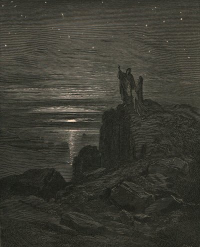 Odtud jsme opět spatřili hvězdy, c1890. od Gustave Dore