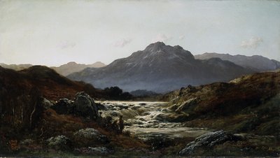 Torrent In The Highlands (olej na plátně) od Gustave Dore