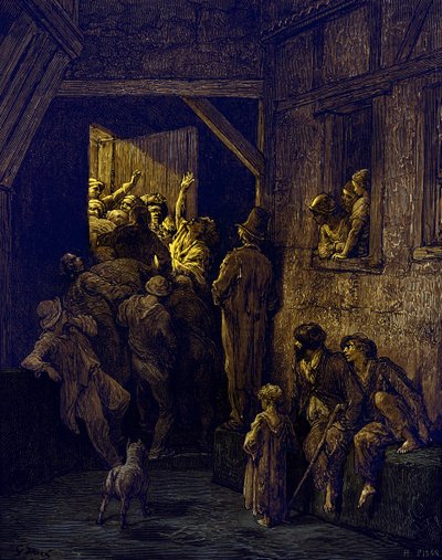 Vyžeň ho, Ratcliffe, Gustave Doré od Gustave Dore