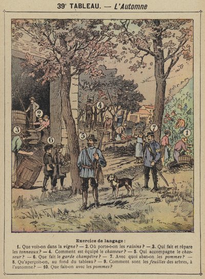 L"Automne od Gustave Fraipont