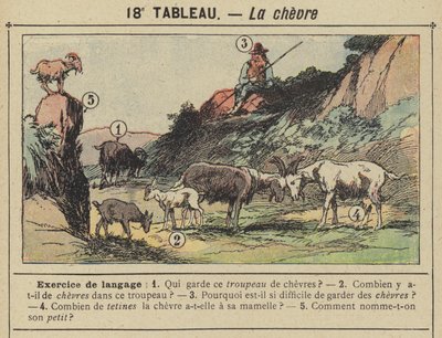 La chevre (barevní členové) od Gustave Fraipont