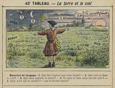 La terre et le ciel od Gustave Fraipont