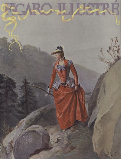 Obálka Le Figaro Illustre, srpen 1891 od Gustave Jacquet