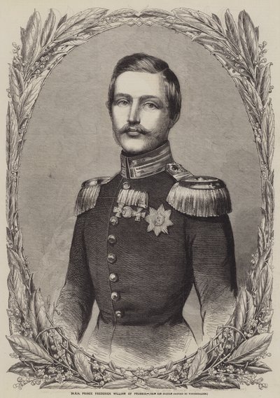 Jeho královská výsost princ Frederick William z Pruska od Gustave Janet