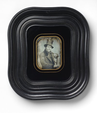 [Džentlmen, možná Frédéric Brisson] od Gustave Le Gray