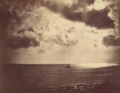 Brig on the Water, 1856. od Gustave Le Gray