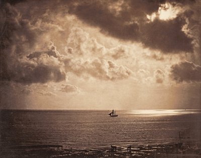 Brig na vodě od Gustave Le Gray