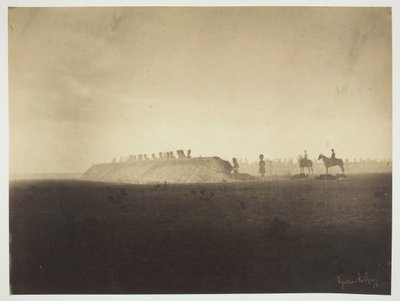 Tábořiště Chalons: Manévry 3. října Camp de Châlons: manévry 3. října 1857. od Gustave Le Gray