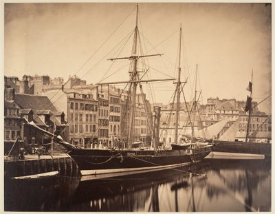 La Reine Hortense - Císařská jachta, Havre od Gustave Le Gray