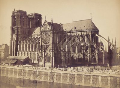 Katedrála Notre-Dame de Paris od Gustave Le Gray
