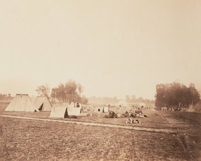 Bivak od Gustave Le Gray