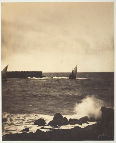 The Breaking Wave, 1857. od Gustave Le Gray