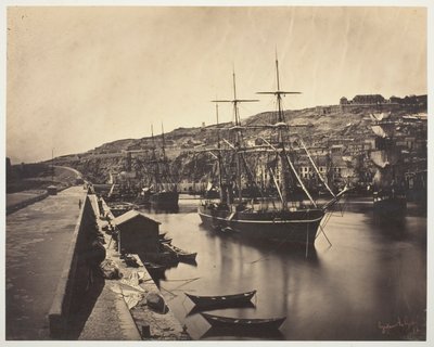 Přístav a město Sète-Mediterranean (Port et Ville de Sète-Mediterranée) od Gustave Le Gray