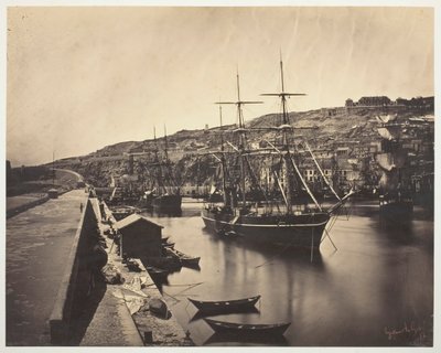 Přístav a město Sète-Mediterranean Port et Ville de Sète-Mediterranée, 1857. od Gustave Le Gray