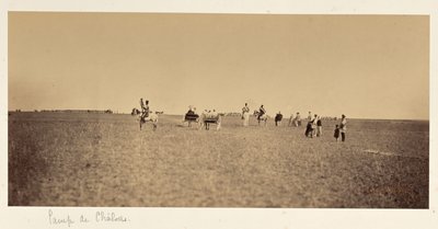 Návštěvníci Camp de Châlons od Gustave Le Gray