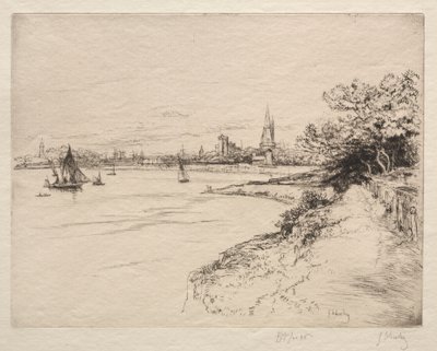 Cliff of Orbigny od Gustave Leheutre