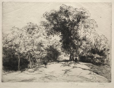 Chodník. od Gustave Leheutre