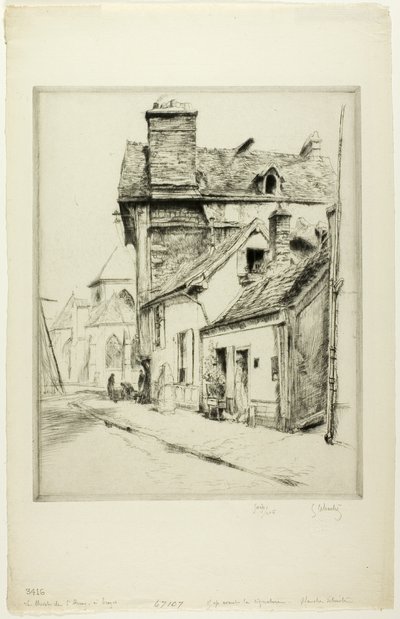 Apsida svatého Remyho z Troyes od Gustave Leheutre