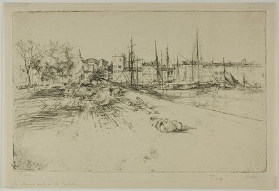Nový přístav v la Rochelle od Gustave Leheutre