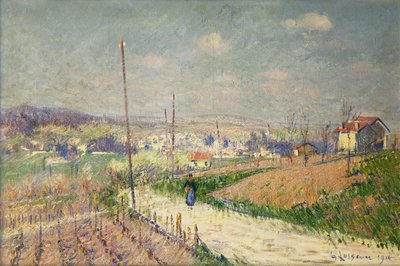 Jaro na Ile de France; Jaro na Ile de France, 1916 od Gustave Loiseau