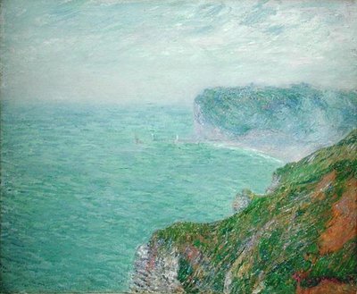 Útesy ve Fecamp od Gustave Loiseau