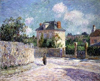 Malý měšťanský dům od Gustave Loiseau