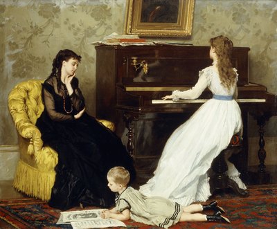 cvičí, od Gustave Léonard de Jonghe