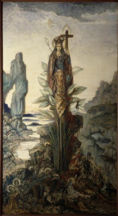 Mystická květina od Gustave Moreau