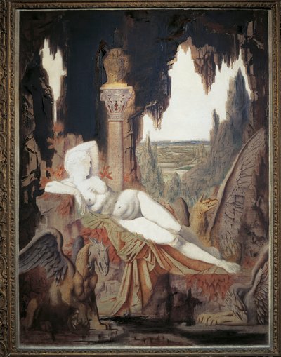 Francie, Paříž, Fee aux Griffons od Gustave Moreau