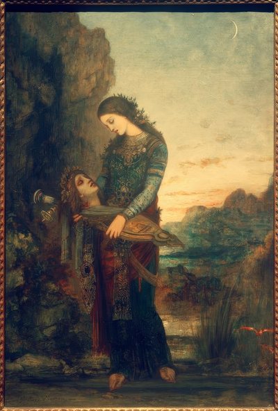 Mladý Thrák s hlavou Orfea od Gustave Moreau