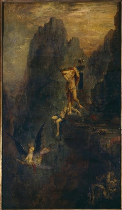 Sfinga uhodla od Gustave Moreau