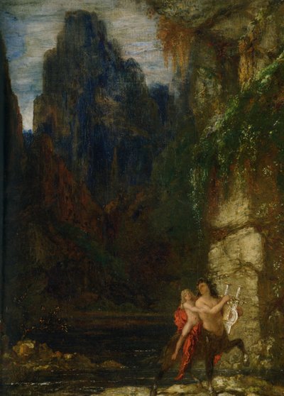 Moreau - Achillova výchova od Gustave Moreau