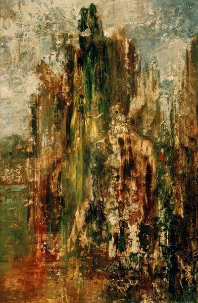 Venkov. Drsný (u Sfingy) od Gustave Moreau