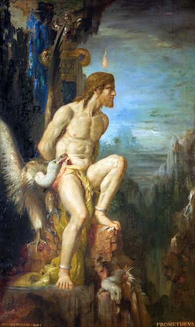 Prometheus od Gustave Moreau