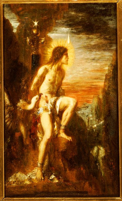 Prometheus vázaný od Gustave Moreau
